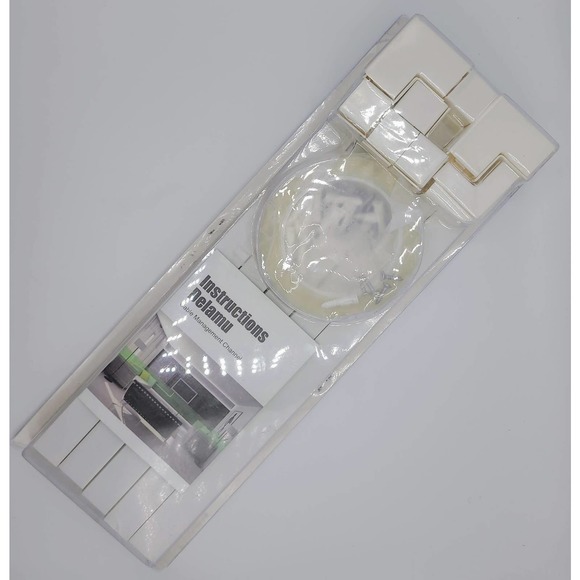 Delamu Cord Cover Kit, 157in Cable Cover Channel, Paintable Cord Concealer - Picture 10 of 11